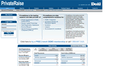 Desktop Screenshot of privateraise.com